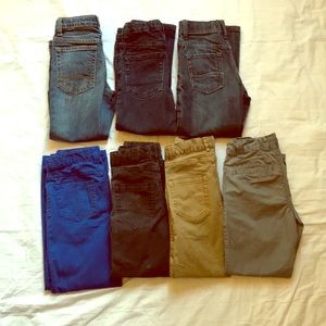 7 pairs of boys’ jeans/pants